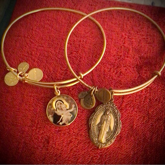 Alex and Ani Holy Mother bangle stack! - Picture 4 of 11